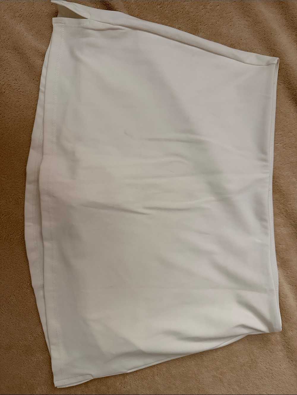 Classic White Women's Mini Skirt